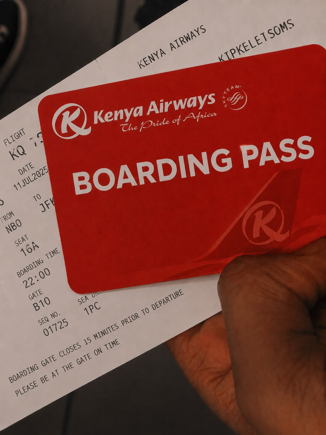 Return Air Ticket